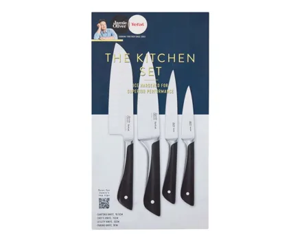 Tefal Messer-Set Jamie Oliver 4-teilig