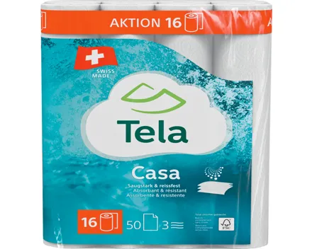 Tela Casa Haushaltspapier Weiss