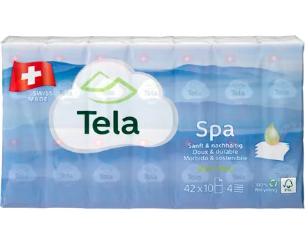 Tela Spa Taschentücher
