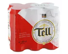 Tell Lager-Bier 6x50cl