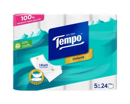 Tempo 5-lagig 24 Rollen