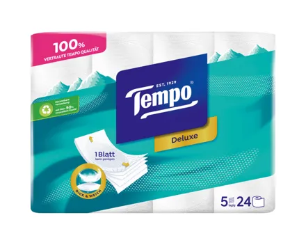 Tempo 5-lagig 24 Rollen