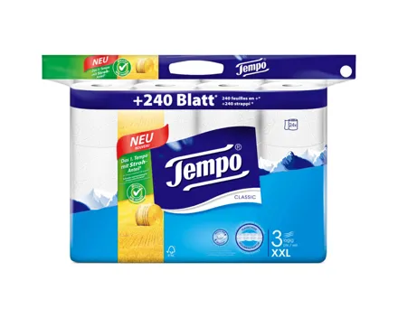 Tempo Classic Toilettenpapier 3-lagig 24 Rollen