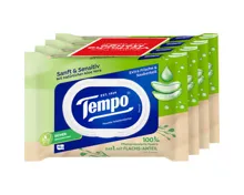 Tempo feucht Aloe sanft & sensitiv 4x42 Tücher