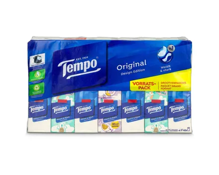 Tempo Taschentücher 42x10 Stück