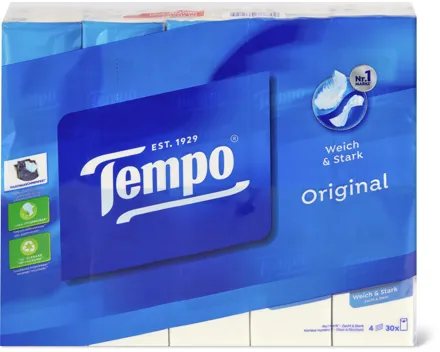 Tempo Taschentücher, FSC®