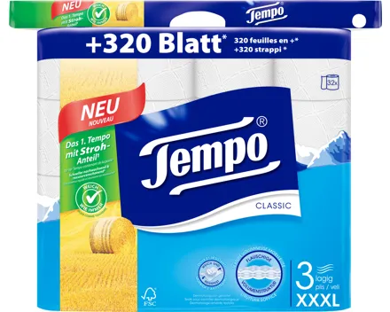 Tempo Toilettenpapier Classic
