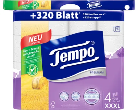 Tempo Toilettenpapier Premium