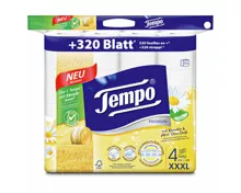 Tempo Toilettenpapier Premium Kamille & Aloe Vera 4-lagig 32 Rollen