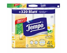 Tempo Toilettenpapier Premium Kamille & Aloe Vera 4-lagig 32 Rollen