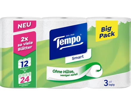 Tempo Toilettenpapier Smart