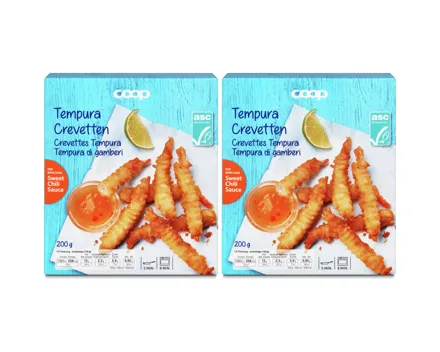 Tempura Crevetten ASC 2x200g