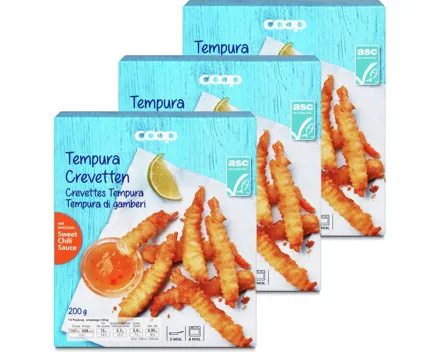 Tempura Crevetten ASC 3x200g