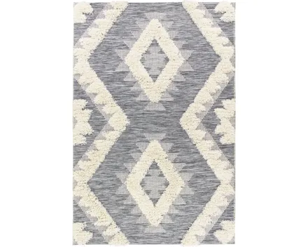 Teppich Floor 242 Navajo, creme & schwarz, 160x230 cm