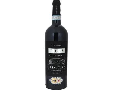 Terra Platinum Edition Primitivo di Manduria DOP 75 cl