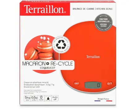 Terraillon Küchenwaage Macaron 5kg