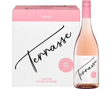 Terrasse Rosé Vin de Pays Suisse