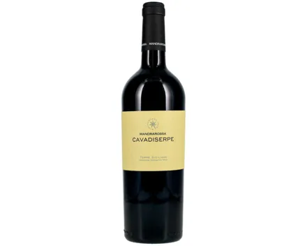 Terre Siciliane IGT Cavadiserpe Mandrarossa (2019) – Rotwein, Italien (0.75l)