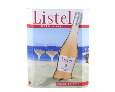 Terres du Midi IGP Grain de Gris Rosé Listel, bag-in-box – Roséwein, Frankreich