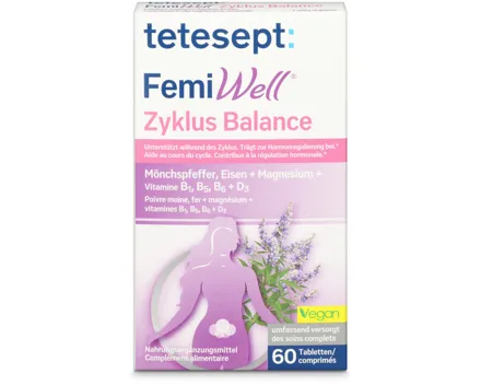 Tetesept FemiWell Zyklus Balance 60 Tabletten