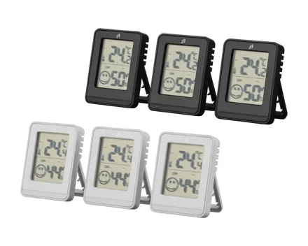 Thermo- und Hygrometer, 3er