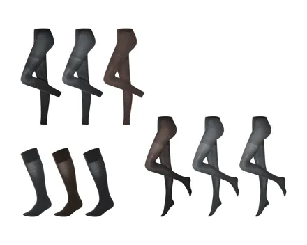 Thermoleggings/-Strumpfhose/-Kniestrümpfe