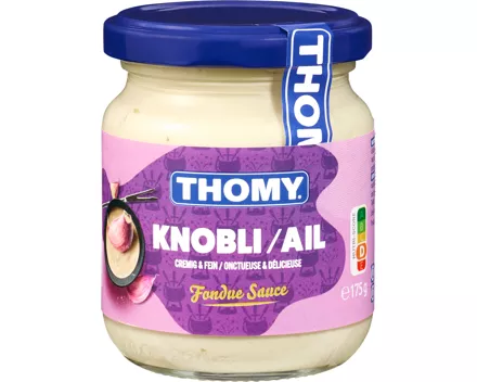 Thomy Fondue Chinoise Sauce Knoblauch