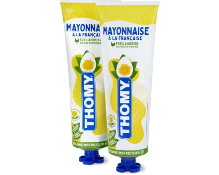 Thomy-Mayonnaise, -Thomynaise, Thomy Senf mild oder Thomy Tomatenpüree