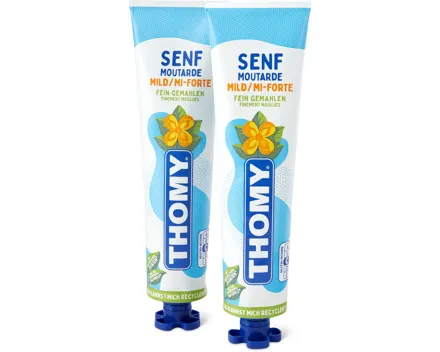 Thomy Senf mild oder Tomatenpüree, Duo-Pack