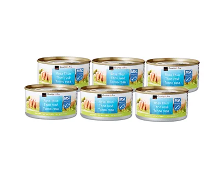 Thunfisch Rosa Nature MSC 6x155g