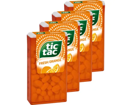 Tic Tac Orange 4x18g