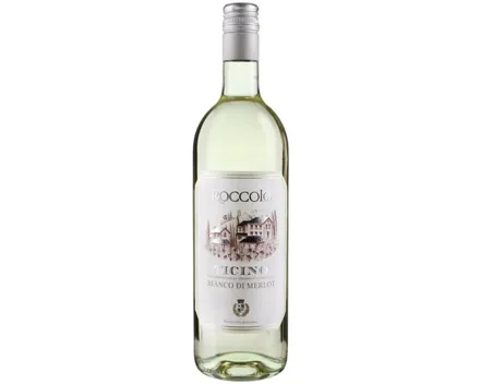 Ticino DOC Bianco di Merlot Roccolo (2025) – Weisswein, Schweiz (0.75l)