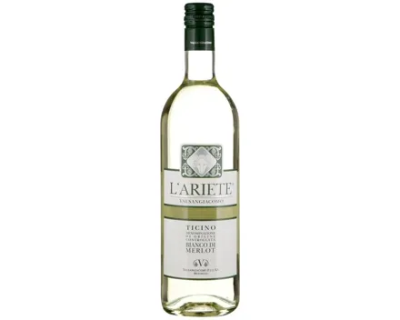 Ticino DOC Merlot Bianco L'Ariete (2023) – Weisswein, Schweiz (0.75l)