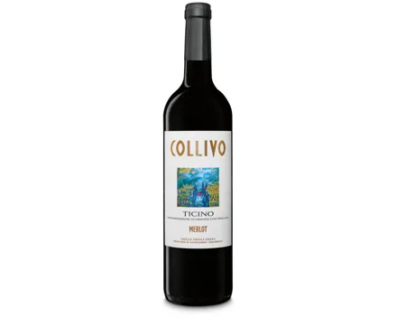 Ticino DOC Merlot Collivo (2023) – Rotwein, Schweiz (0.75l)
