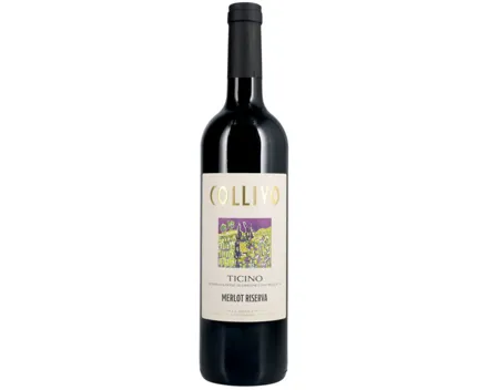 Ticino DOC Merlot Collivo Riserva (2020) – Rotwein, Schweiz (0.75l)