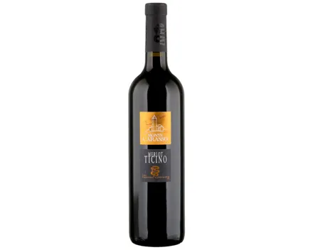 Ticino DOC Merlot Monte Carasso (2022) – Rotwein, Schweiz (0.75l)