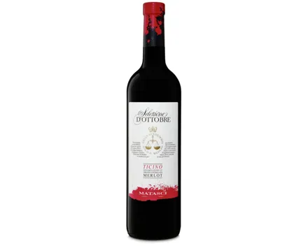 Ticino DOC Merlot Selezione d'Ottobre Matasci (2023) – Rotwein, Schweiz (0.75l)
