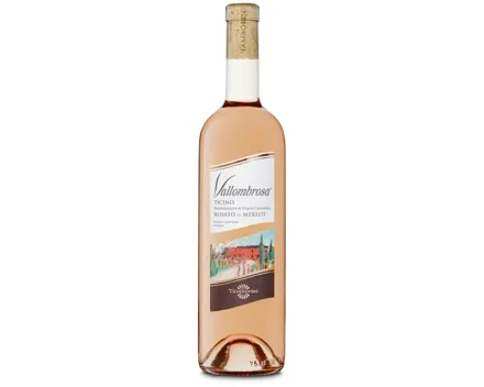 Ticino DOC Rosato Merlot Vallombrosa (2024) – Roséwein, Schweiz (0.75l)