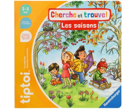 Tiptoi® Cherche et Trouve Les saisons (Französisch) 2+ Jahre