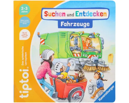 Tiptoi® Suchen und Entdecken: Fahrzeuge (Deutsch) 2+ Jahre