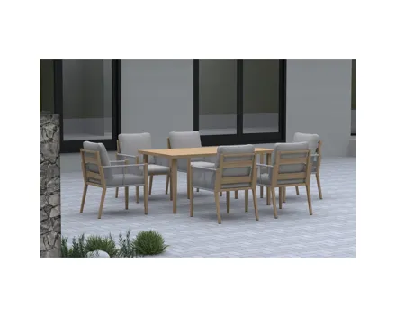 Tisch Bosa 160 cm, naturfarben