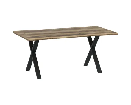 Tisch Colorado MDF Eiche antik 160 x 75 x 90 cm