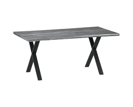 Tisch Colorado MDF Eiche grau 160 x 75 x 90 cm