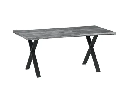 Tisch Colorado MDF Eiche grau 160 x 75 x 90 cm