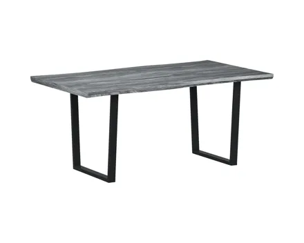 Tisch Colorado MDF Eiche grau 180 x 75 x 90 cm