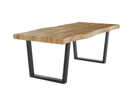 Tisch Don I Dekor Wildeiche Gestell schwarz 200 x 76 x 100 cm