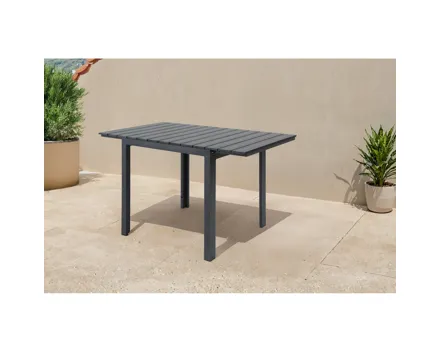 Tisch Leo, schwarz, 80/130 x 74 x 80 cm