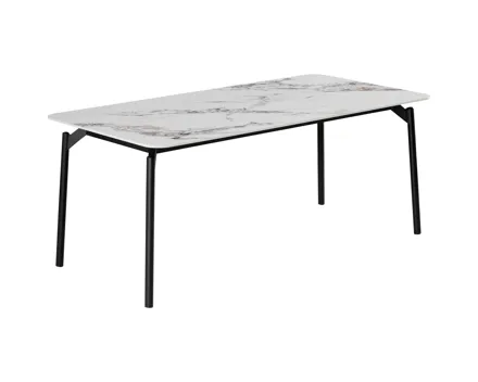 Tisch Marble Keramik Marmoroptik 180 x 76 x 90 cm