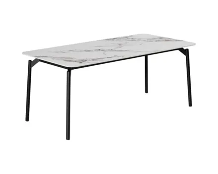 Tisch Marble Keramik Marmoroptik 180 x 76 x 90 cm