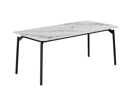 Tisch Marble Keramik Marmoroptik 180 x 76 x 90 cm